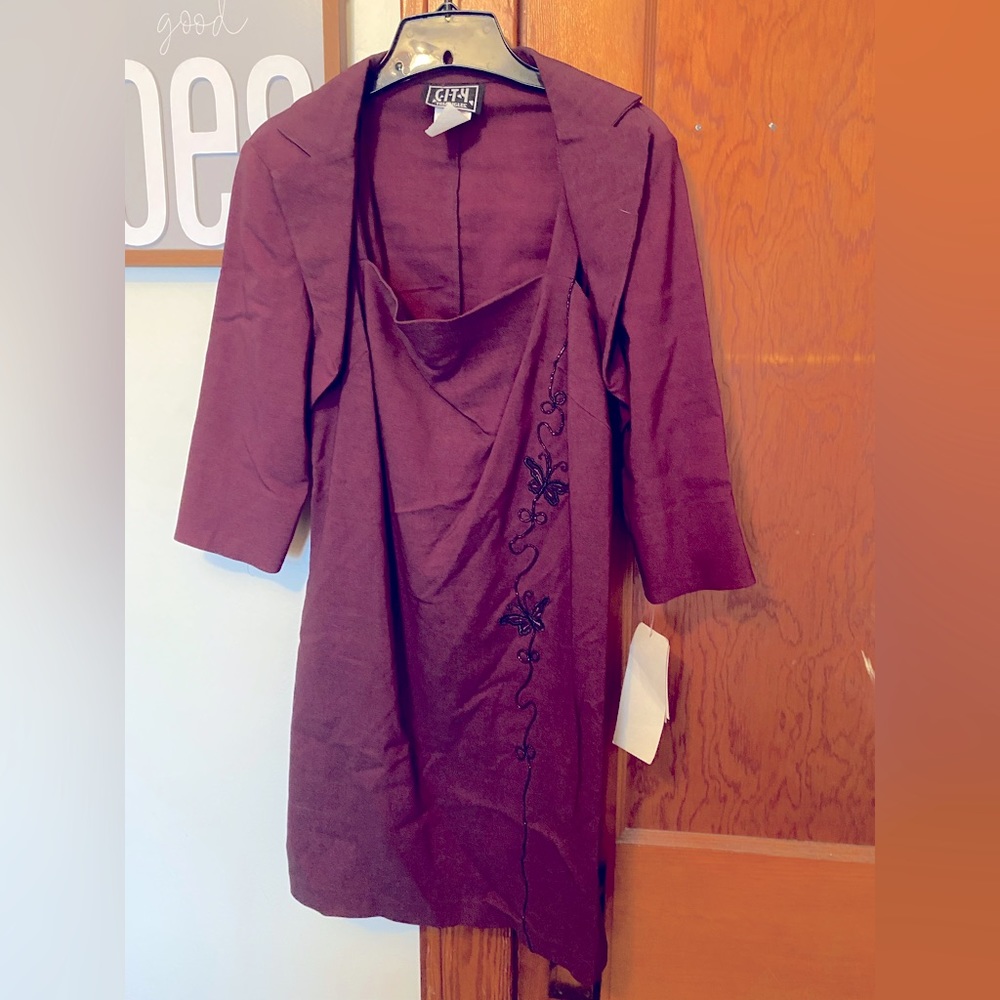 Beautiful burgundy dress